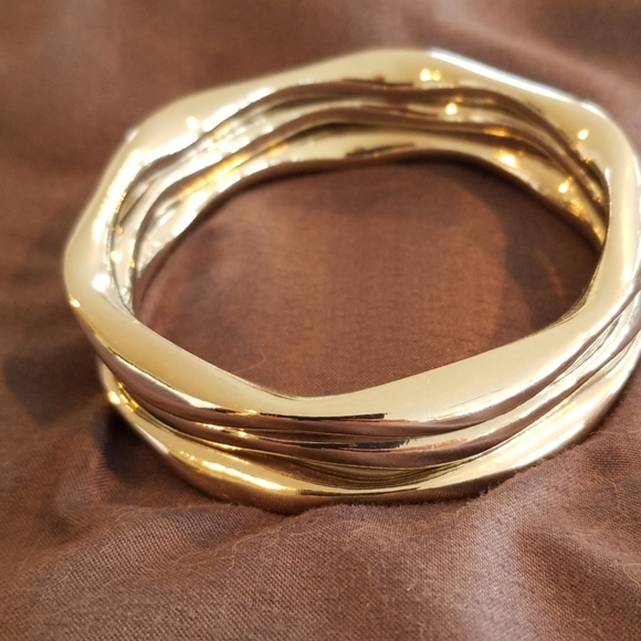 Jewelry - Silverstone Trio Bangle Set 7.5 inner and 8" NWOT